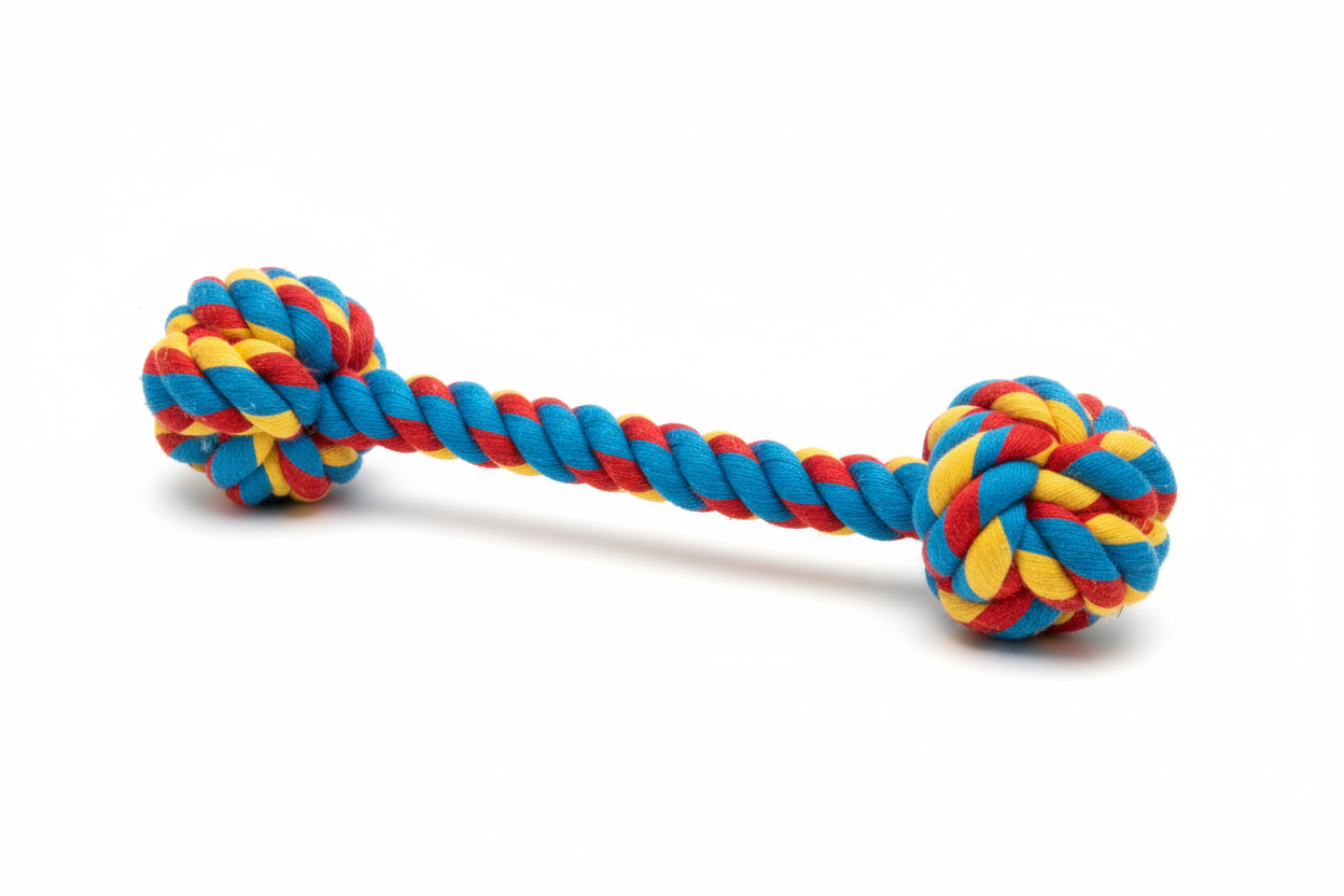 Colorful Rope Tug Toy